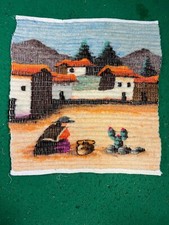 arazzo peruviano fatto a mano