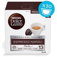 90 / 120 / 180 / 240 / 300 Capsule Caffè Nescafè Dolce Gusto NAPOLI Originali