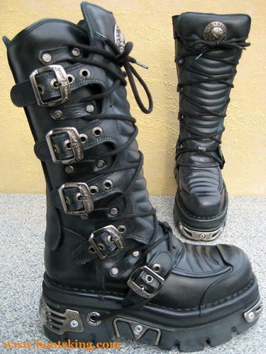 New rock boots barbuda - rock,
