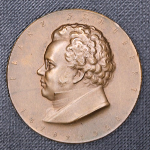 Medaglia franz schubert - medaglia,
