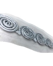 50 Cm Passamaneria Grigio Base