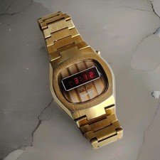 Bulova led gold vintage - vintage, 70