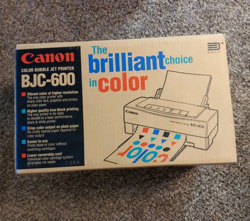 Vintage canon bjc 600 - vintage,