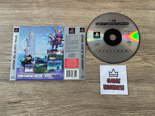 Jaquette arrière spyro 2 - cd,