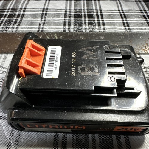 Black and decker ah - and, 20vmax