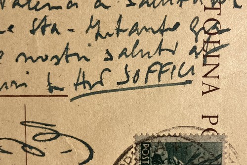 Ardengo soffici cartolina - ardengo,
