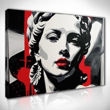 Quadro donna stile pop art - donna,