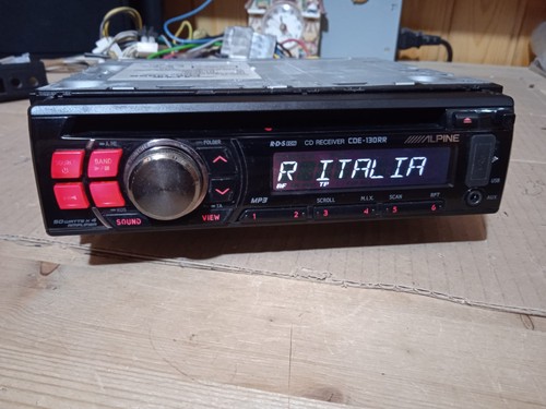 Alpine autoradio vintage