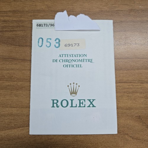 Certificato garabzia 69173 - di,