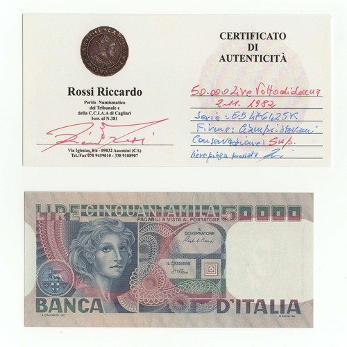 Repubblica italiana 50000 - italiana,