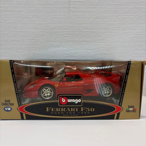 Burago red ferrari - red,