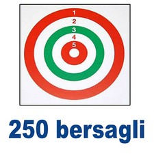 Stock 250 bersagli carabine - ,
