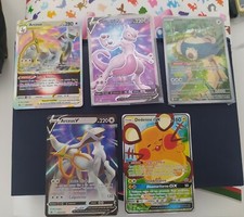 Lotto Pokemon 5 Carte Promo
