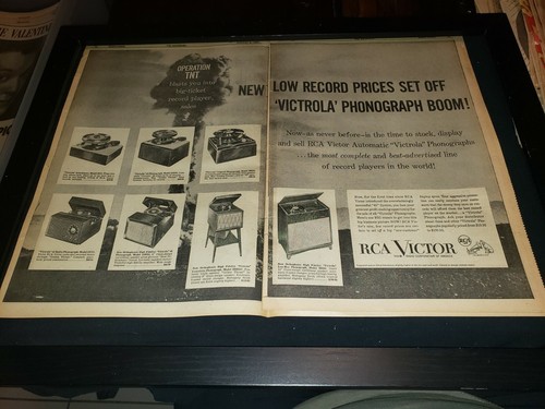 Fonografo rca victor victrola - rca,