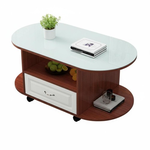 Tavolino ovale con - ovale,