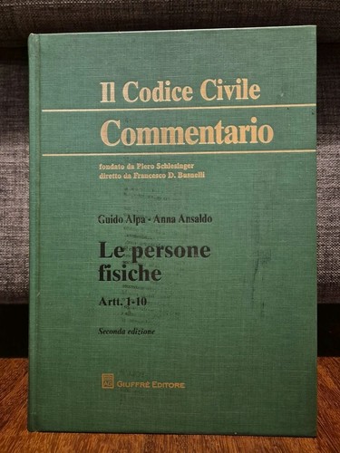 Alpa ansaldo codice civile - ansaldo,