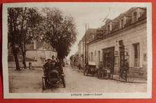 CARTOLINA BICI TRICICLO AUTO 1953