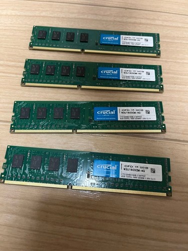 Crucial ddr3l 1600 udimm - 4gb, x