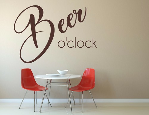 Birra ore adesivo - birra, ore,