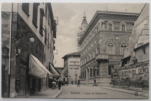 Cartolina pistoia cassa - pistoia,