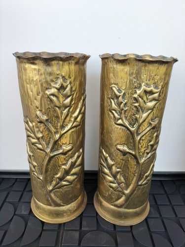 Ww1 bossoli trench art - ww1,