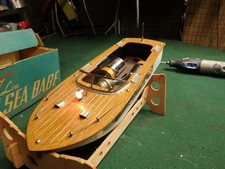 Barca giocattolo vintage linea