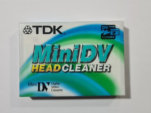 Tdk minidv head cleaner cinta - cleaner.,