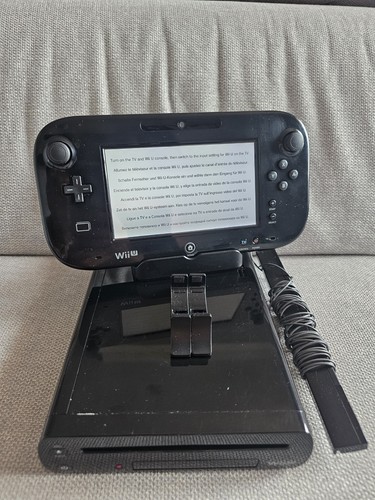 Console nintendo wii nera - console,