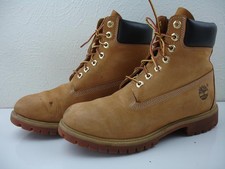 STIVALI IMPERMEABILI TIMBERLAND UOMO 8,5 M 6" PREMIUM GRANO 10061 pelle isolata