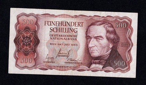 Austria 500 scellini - austria,