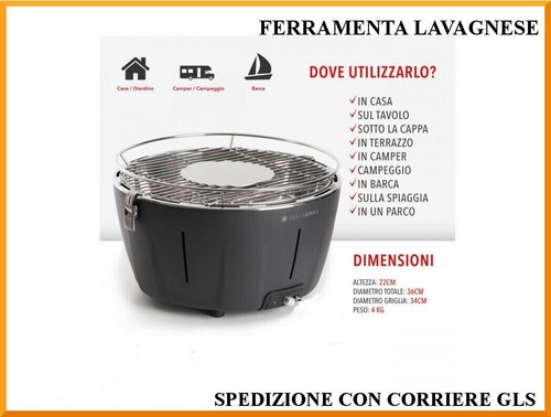 Barbecue portatile instagrill - portatile,