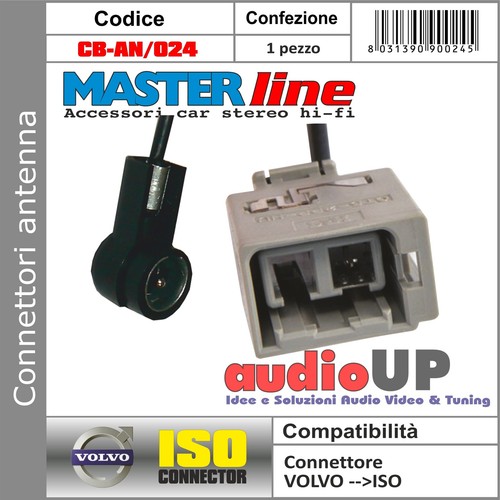 Connettore antenna iso - antenna,