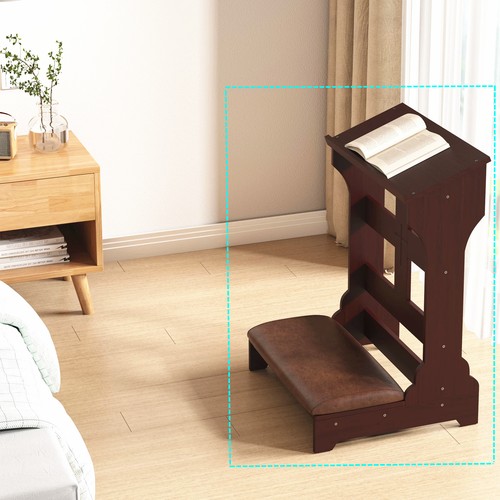 Sgabello panca preghiera legno