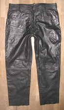 Pantaloni Uomo Leather Jeans