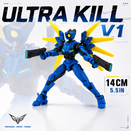Action figure ultra kill - kill, v1