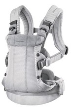 BabyBjorn Marsupio Harmony - Argento - Maglia 3D - da 0-3 anni 