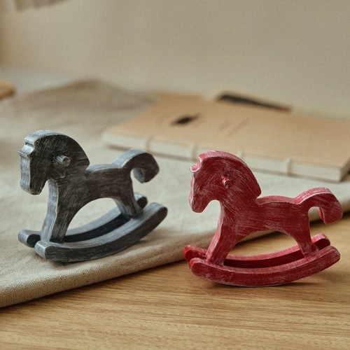 Cavallo dondolo legno - cavallo, a