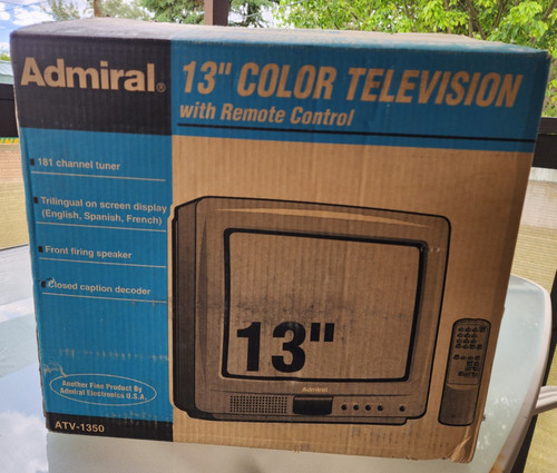 Admiral crt retro gaming - 13",