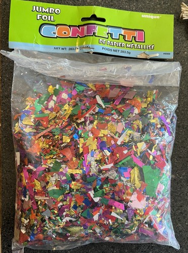 Confetti jumbo foil - 10, oz