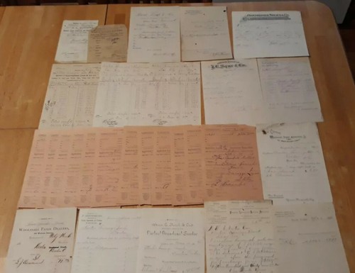 Lotto antichi documenti - di,