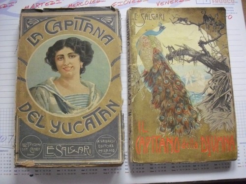 Libri salgari il capitano - 2, e.salgari-il