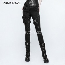 Jeans donna punk goth - jeans,