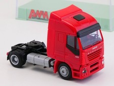 AMW AWM Iveco Stralis 480 trattore camion 1:87 come NUOVO! Confezione Originale ST 1704-30-34