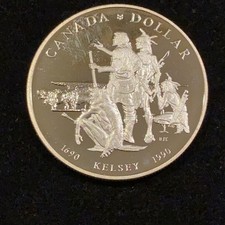 Moneta da 1 dollaro d'argento