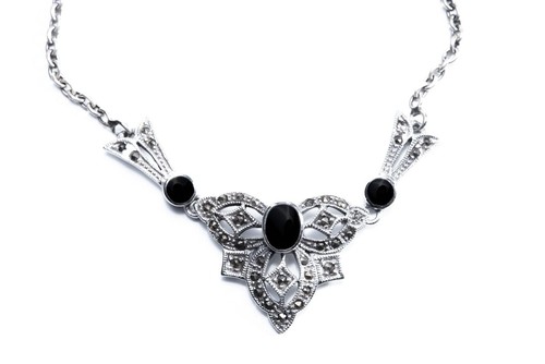 Collana alina con pietre - collana,