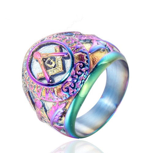 Anello vintage massone - anello,