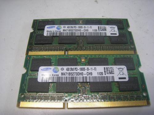 2x4 samsung pc3 10600s - gb, gb