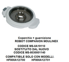 MS-8030001140 COPERCHIO+GUARNIZIONE PER ROBOT COMPANION MOULINEX HF800A12/701 