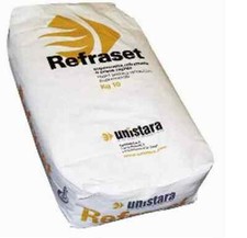 Malta Cemento Refrattario per caminetti canne fumarie refraset unistara da 10 kg