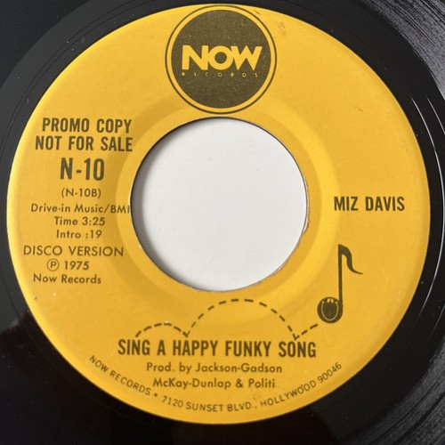 Promo miz davis sing - 45:, a